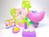 Littlest Pet Shop Purple Blue Glitter Bat #2142 with cute accessories Authentic