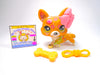 Littlest Pet Shop Rare Post Card Corgi Dog #1851 with cute accessories authentic