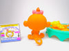Littlest Pet Shop Rare Baby Monkey Pink Bow #811 with cute accessories