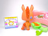 Littlest Pet Shop Rare Brown Flower Donkey #1944 with cute accessories authentic