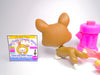 Littlest Pet Shop Rare Brown White Corgi Dog #949 & cute accessories Authentic