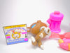 Littlest Pet Shop Rare Brown White Corgi Dog #949 & cute accessories Authentic