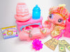 Littlest Pet Shop Pink Walking Destiny Cat #1312 with cute accessories authentic