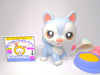 Littlest Pet Shop Rare Blue White Husky Dog #1930 & cute accessories authentic