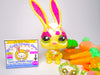 Littlest Pet Shop Rare Chinese New Year Gold Bunny Rabbit #2077 & accessories