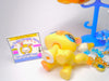 Littlest Pet Shop Yellow Walking Destiny Cat #1546 & cute accessories authentic
