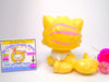 Littlest Pet Shop Yellow Pink Persian Cat #878 with cute accessories authentic