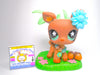 Littlest Pet Shop Brown Flower Deer #670 with accessories authentic