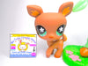 Littlest Pet Shop Brown Flower Deer #670 with accessories authentic