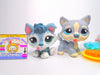 Littlest Pet Shop Rare Husky #1684 Puppy #2036 with cute accessories authentic