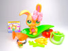 Littlest Pet Shop Rare Yellow Blind Bag Bunny #1425 with cute accessories