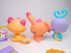 Littlest Pet Shop Tea Time Fun Cat Love Bug Bunny #1918 #1919 #1920 authentic