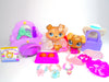 Littlest Pet Shop Rare Brown Collie Dog #893 Puppy #1052 & accessories authentic