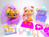 Littlest Pet Shop Rare Brown Collie Dog #893 Puppy #1052 & accessories authentic
