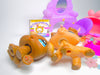 Littlest Pet Shop Rare Brown Collie Dog #893 Puppy #1052 & accessories authentic