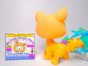 Littlest Pet Shop Striped Walking Destiny Cat #1572 & cute accessories authentic