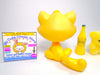 Littlest Pet Shop Yellow BonBon Sitting Cat #920 & cute accessories authentic