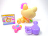 Littlest Pet Shop Yellow Crouching Cat #848 with accessories authentic