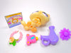 Littlest Pet Shop Yellow Crouching Cat #848 with accessories authentic