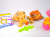 Littlest Pet Shop Triplet Bear Cubs #1554 #1556 & cute accessories authentic