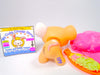 Littlest Pet Shop White Tan Blythe Mouse #1618 with cute accessories authentic