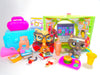 Littlest Pet Shop Messy Short Hair Cat #815 Tabby #816 & accessories authentic