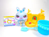 Littlest Pet Shop Rare Blue Dwarf Bunny Rabbit #3577 & cute accessories
