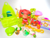 Littlest Pet Shop Mommy Baby Dachshund #3601 #3602 & cute accessories Authentic