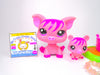 Littlest Pet Shop Mommy Baby Pig #3595 #3596 with accessories authentic