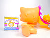Littlest Pet Shop Orange Persian Cat #490 with cute accessories authentic