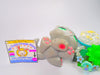 Littlest Pet Shop Grey Green Eyes Persian Cat #82 with accessories authentic