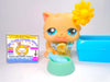 Littlest Pet Shop Variant Cream Persian Cat #380 with cute accessories authentic