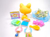 Littlest Pet Shop Rare Yellow Crouching Cat #1090 with accessories authentic
