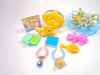 Littlest Pet Shop Rare Yellow Crouching Cat #1090 with accessories authentic