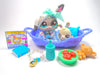 Littlest Pet Shop Mommy Baby Bunny Rabbit #2668 #2669 & accessories authentic