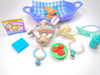 Littlest Pet Shop Mommy Baby Bunny Rabbit #2668 #2669 & accessories authentic
