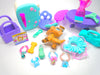 Littlest Pet Shop Rare Brown Collie Dog #893 with accessories authentic