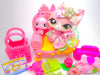Littlest Pet Shop Rare Pink Walking Cat #1788 with cute accessories authentic