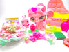 Littlest Pet Shop Rare Pink Walking Cat #1788 with cute accessories authentic