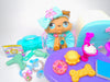 Littlest Pet Shop Rare Brown Collie Dog #893 with accessories authentic