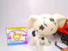 Littlest Pet Shop Black White Flower Dalmatian Dog #469 & accessories authentic