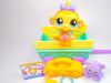 Littlest Pet Shop Rare EU Yellow Baby Monkey #1635 & cute accessories authentic