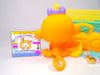 Littlest Pet Shop Rare EU Yellow Baby Monkey #1635 & cute accessories authentic