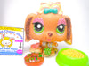 Littlest Pet Shop Shimmer N' Shine Lhasa Apso Dog #2155 & accessories authentic