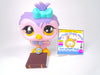Littlest Pet Shop Purple Pink Owl #924 with accessories authentic