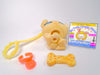 Littlest Pet Shop Cream White Boxer Puppy Dog #1706 & cute accessories authentic