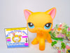 Littlest Pet Shop Short Hair Cat Brooke #339 with cute accessories authentic