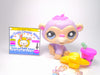 Littlest Pet Shop Lavendar Purple Chimpanzee #2209 & cute accessories authentic
