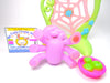 Littlest Pet Shop Purple Spider #136 with cute accessories Authentic