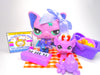 Littlest Pet Shop Purple Blue Glitter Bat #2142 with cute accessories Authentic